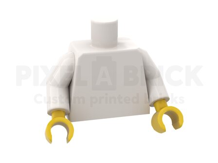 LEGO&reg; Minifig Torso White