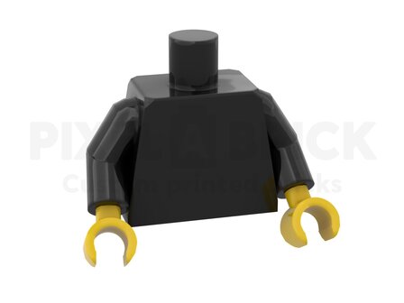 LEGO&reg; Minifig Torso Black