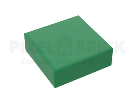 ✐ Tile 1x1 Green Bedrukken