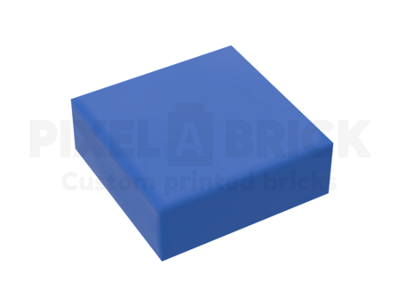 ✐ Tile 1x1 Blue Bedrukken