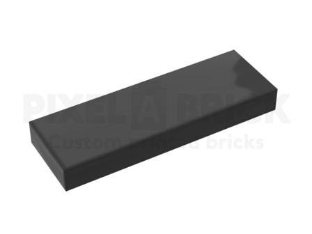 ✐ Tile 1x3 Black Bedrukken