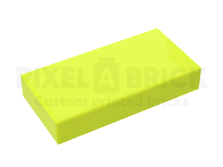 ✐ Tile 1x2 Lime Bedrukken