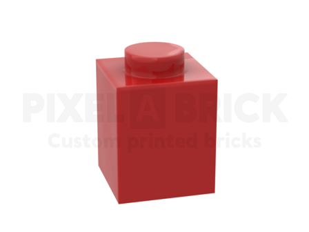 ✐ Brick 1x1Red Bedrukken 3005