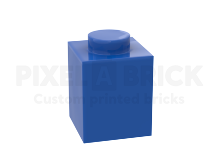 ✐ Brick 1x1Blue Bedrukken 3005