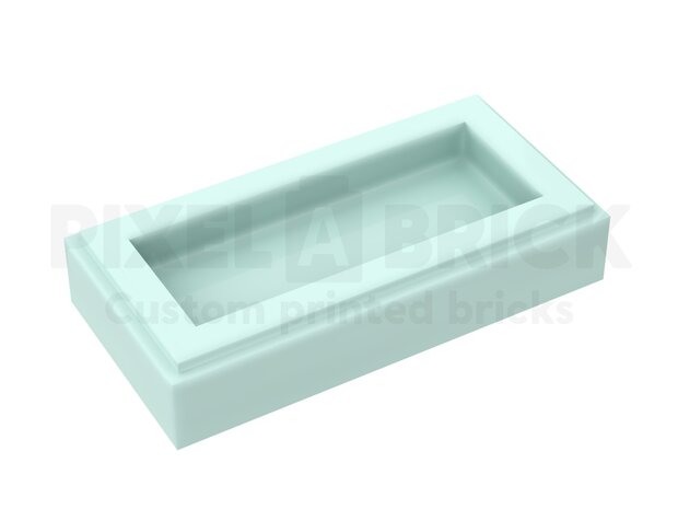 LEGO® Identiteitskaart Tile 1x2 Light Aqua