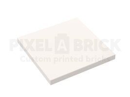 ✐ Tile 4x4 White Bedrukken 1751