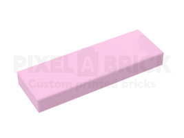 ✐ Tile 1x3 Bright Pink Bedrukken