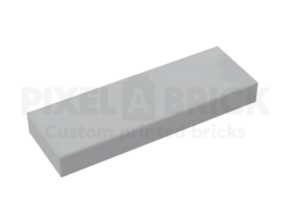 ✐ Tile 1x3 Light Gray Bedrukken