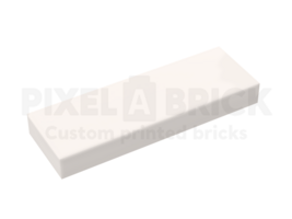 ✐ Tile 1x3 White Bedrukken