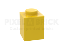 ✐ Brick 1x1Yellow Bedrukken 3005