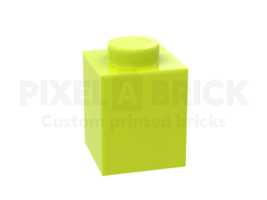 ✐ Brick 1x1Lime Bedrukken 3005